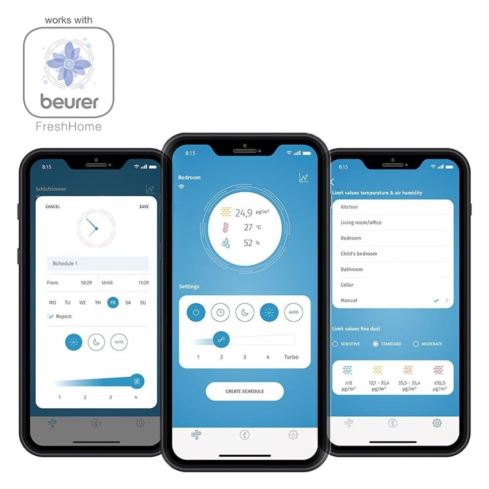 Beurer - Beurer App - Controlled Air Purifier - Cle Market