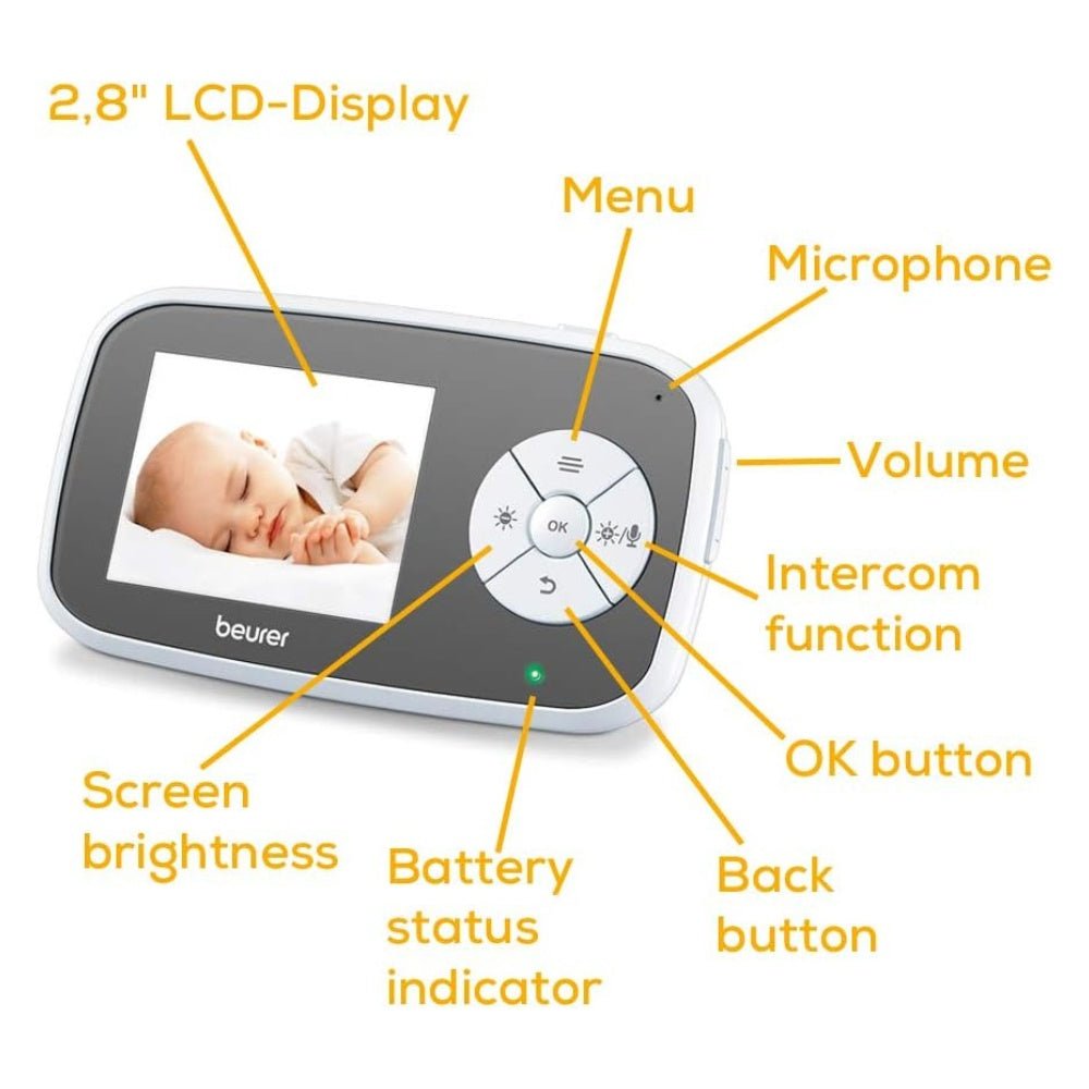 Cle Market - Beurer Baby Monitor Video BY110 - Cle Market
