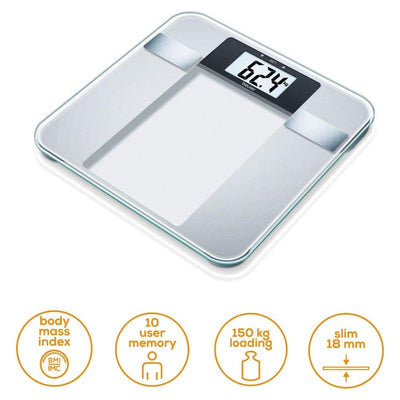 Beurer - Beurer Diagnostic Scale BG13 - Cle Market