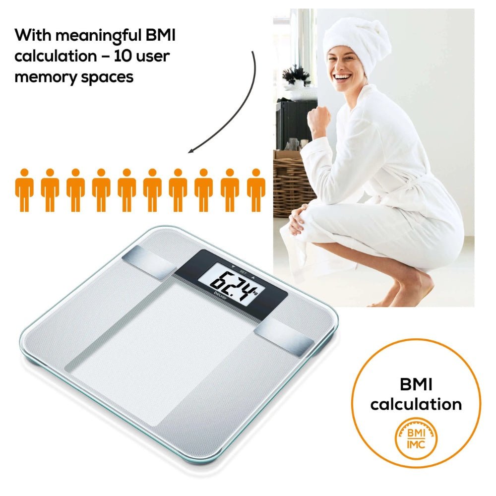Beurer - Beurer Diagnostic Scale BG13 - Cle Market