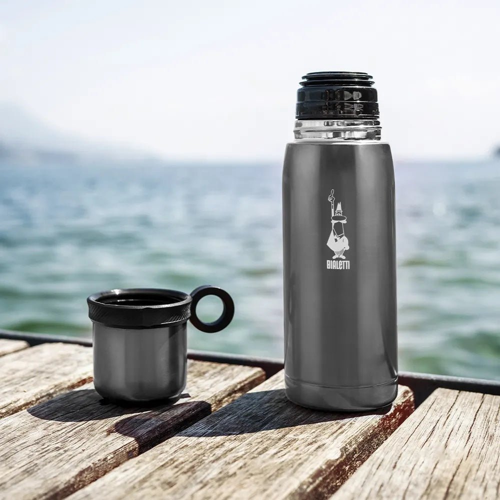Bialetti - Bialetti Vacuum Flask with Cup with Lid - Cle Market