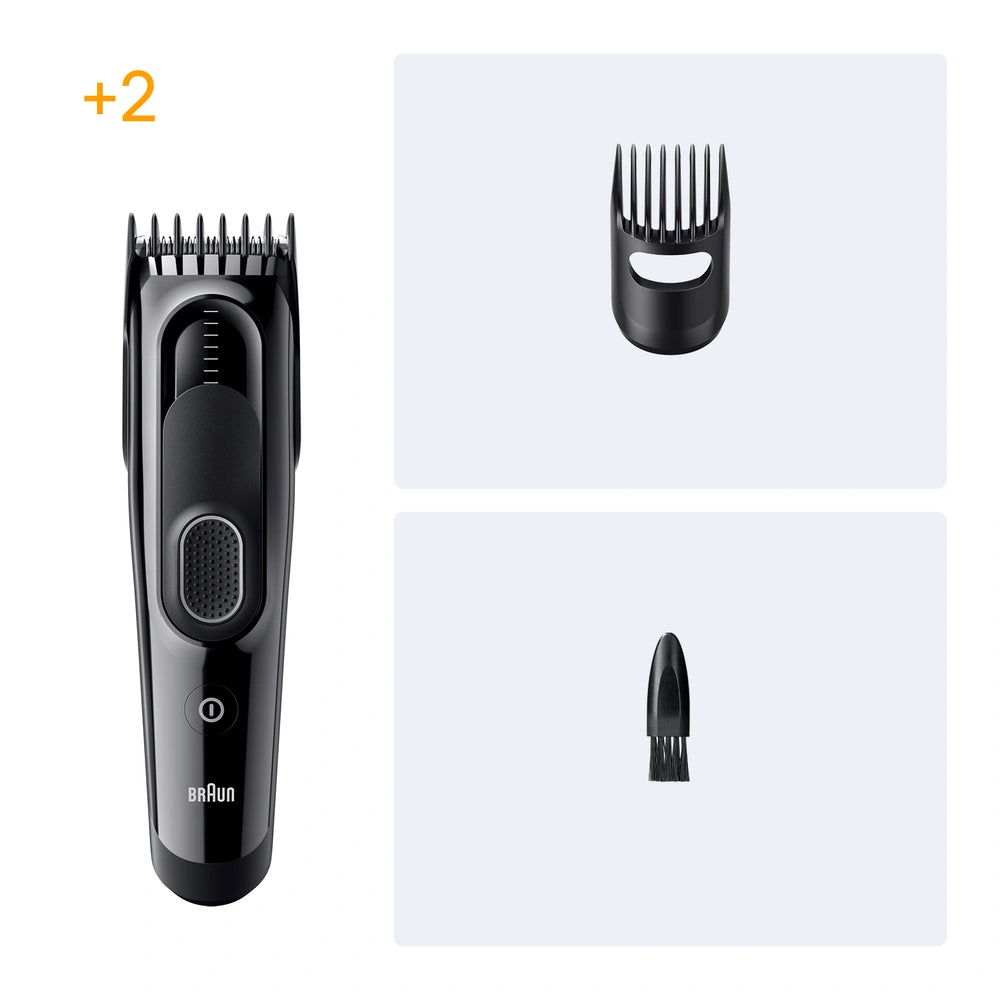 Braun Series 5 HC5510 Hair Clipper – Glossy Black