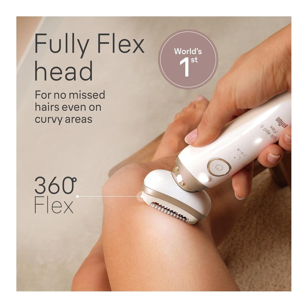 Braun Silk-épil 9 Flex 3D SES9-041 Epilator – Tinted Gold