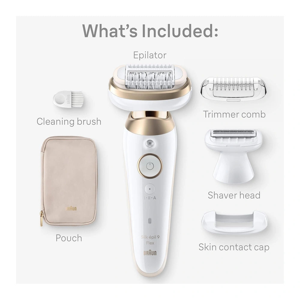 Braun Silk-épil 9 Flex 3D SES9-041 Epilator – Tinted Gold