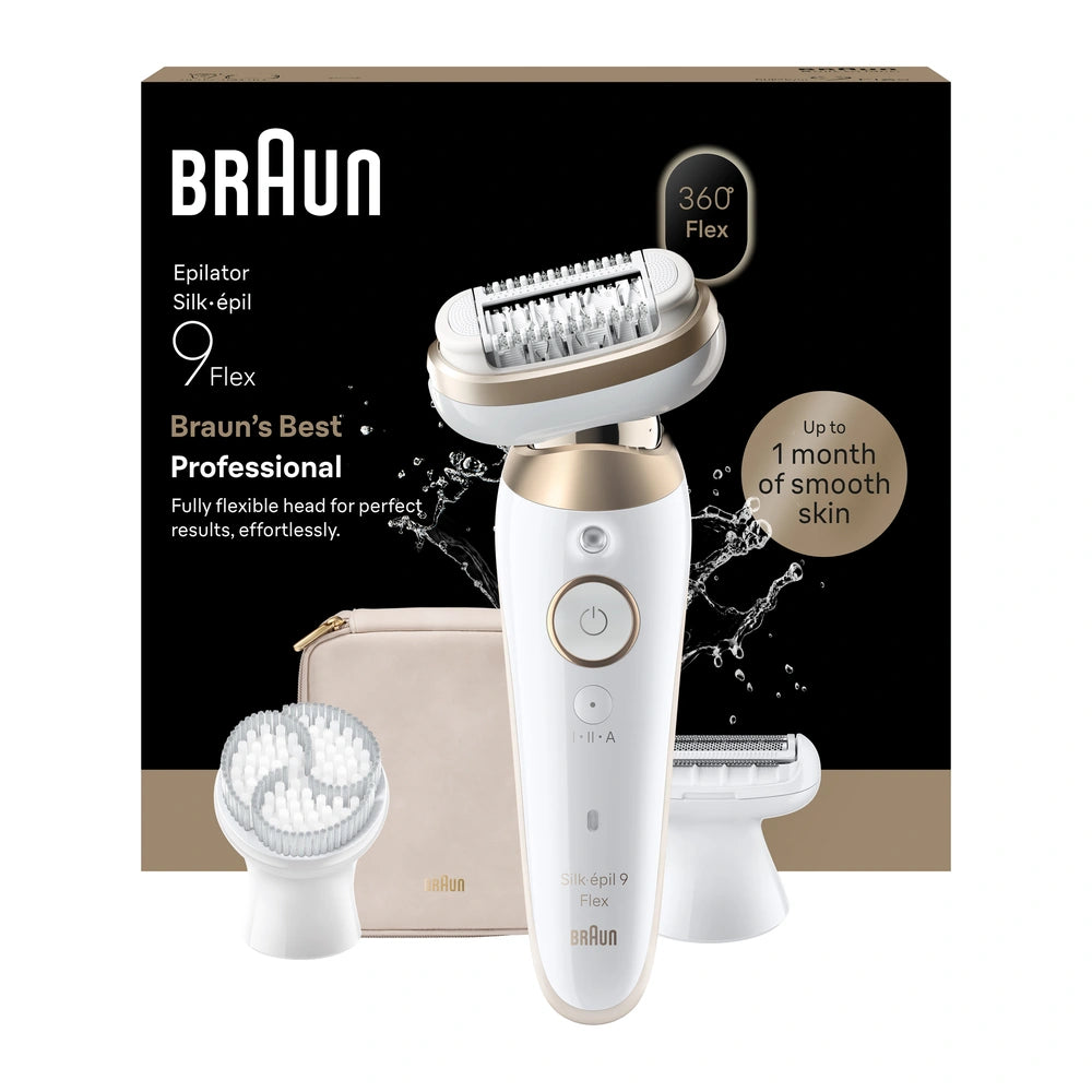 Braun Silk-épil 9 Flex 3D SES9-060 Epilator – Tinted Gold
