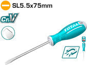 Total TSDRSSL5075 SL5.5 x 75mm Slotted Screwdriver - product view