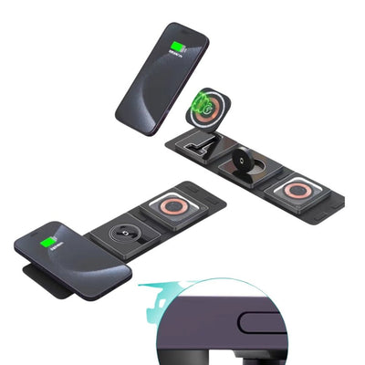 Coteci - Coteci 4 in 1 Wireless Folding Charger - Cle Market