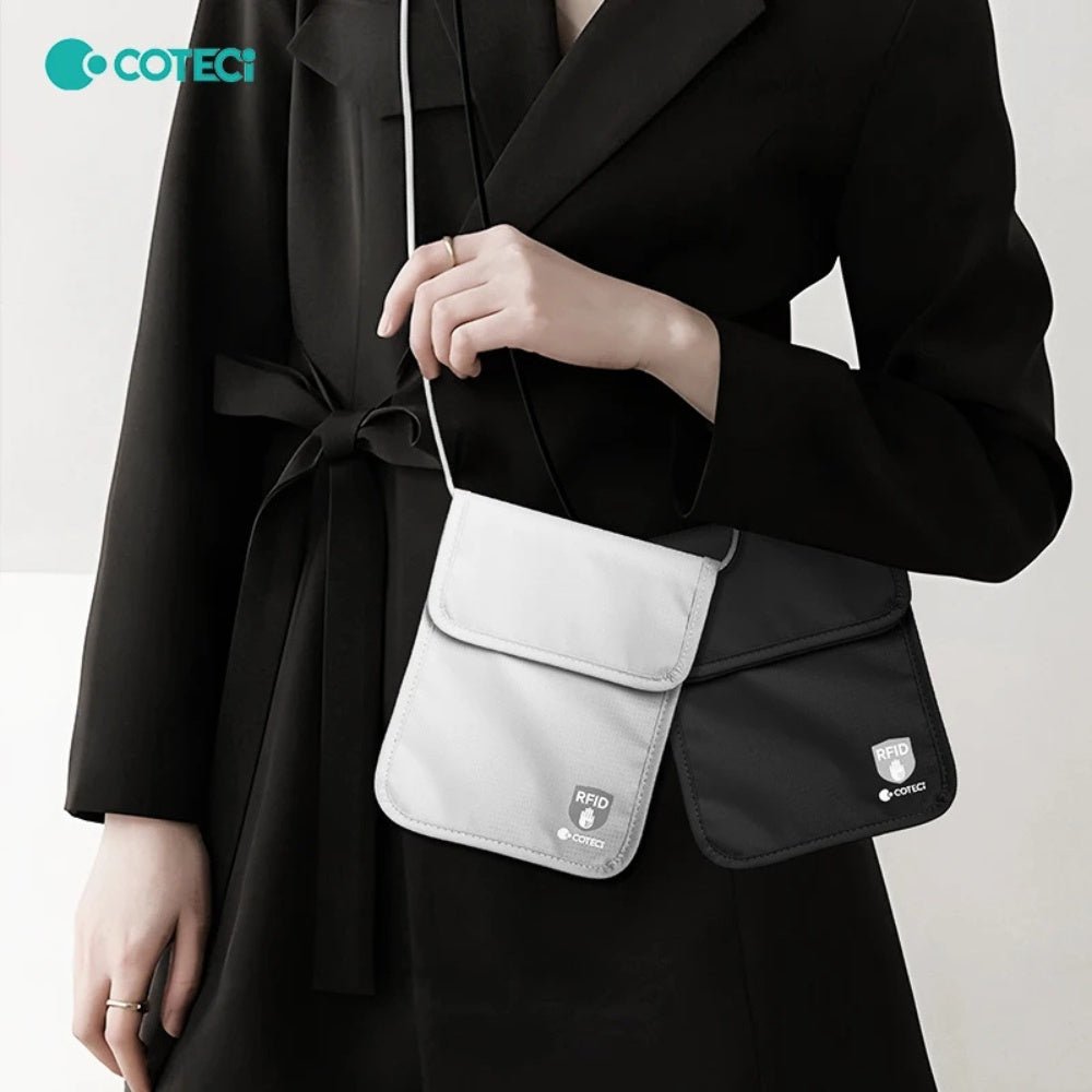 Coteci - Coteci Anti - Theft Swipe Passport Bag - Cle Market