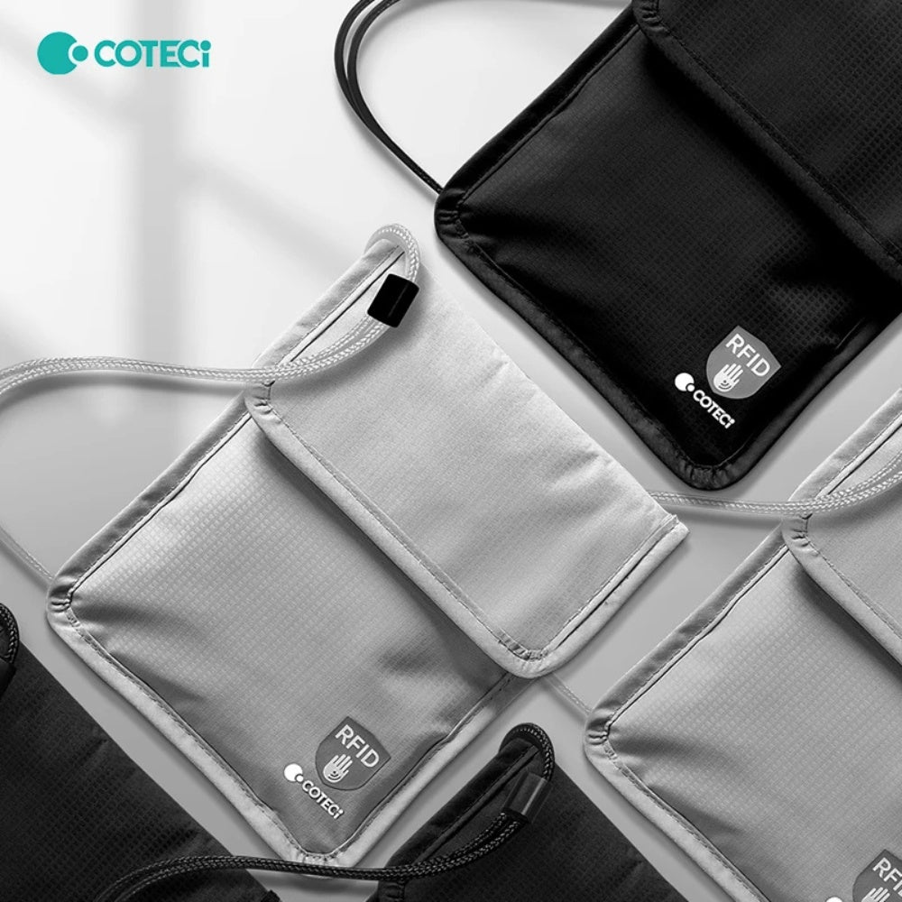 Coteci - Coteci Anti - Theft Swipe Passport Bag - Cle Market
