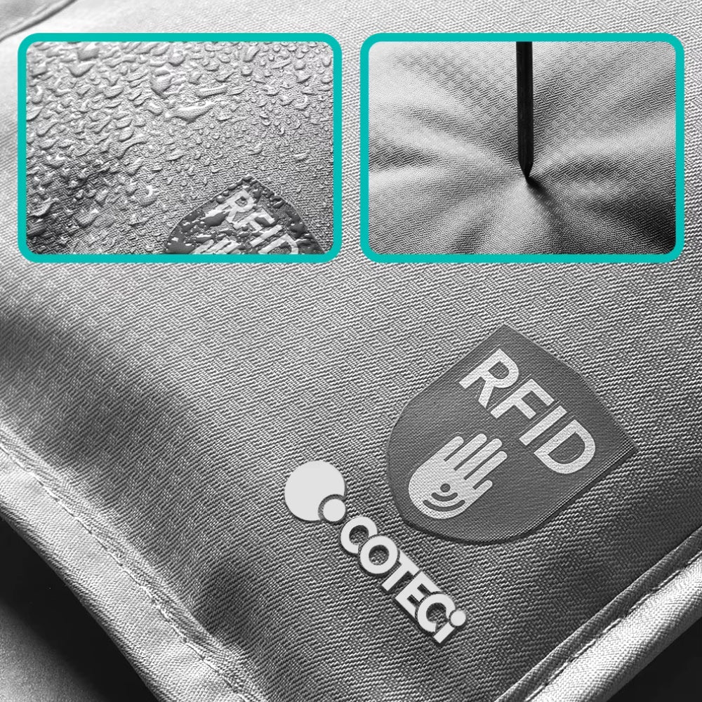 Coteci - Coteci Anti - Theft Swipe Passport Bag - Cle Market