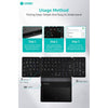 Coteci - Coteci Folding Keyboard with TouchPad - Cle Market