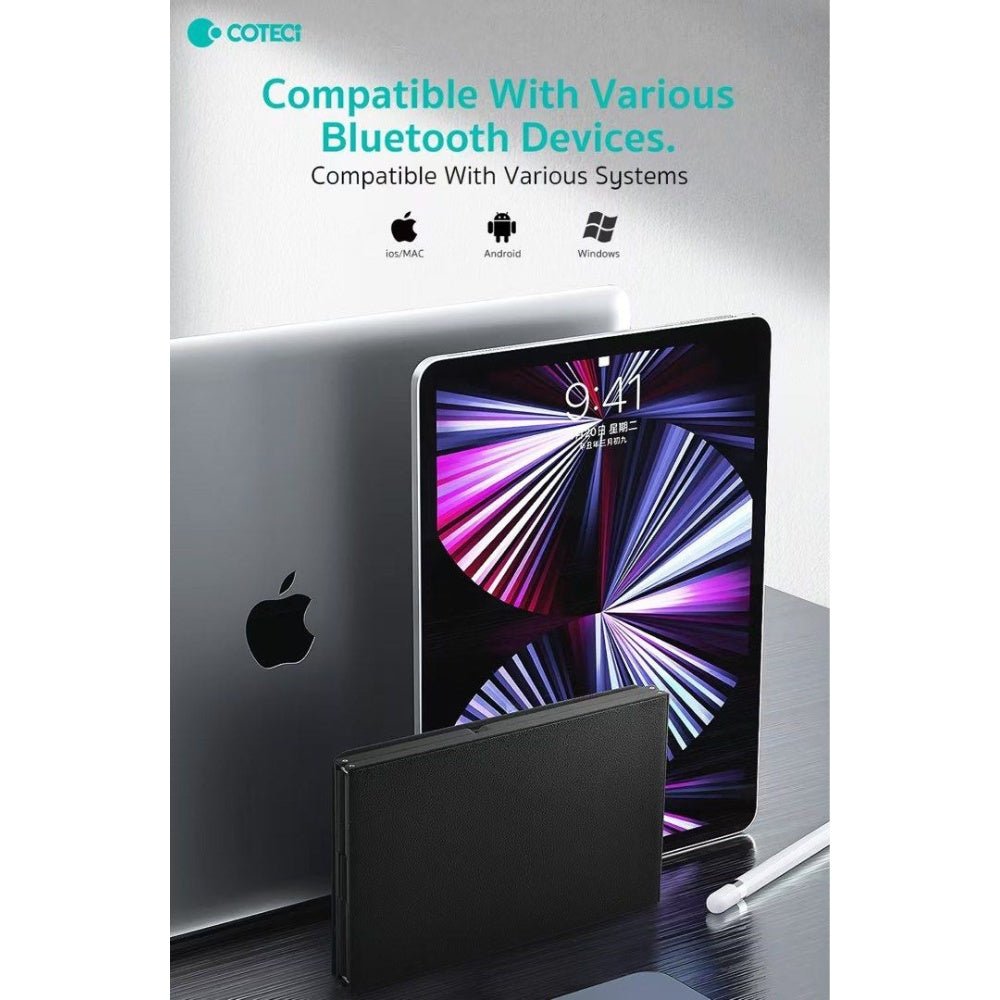 Coteci - Coteci Folding Keyboard with TouchPad - Cle Market