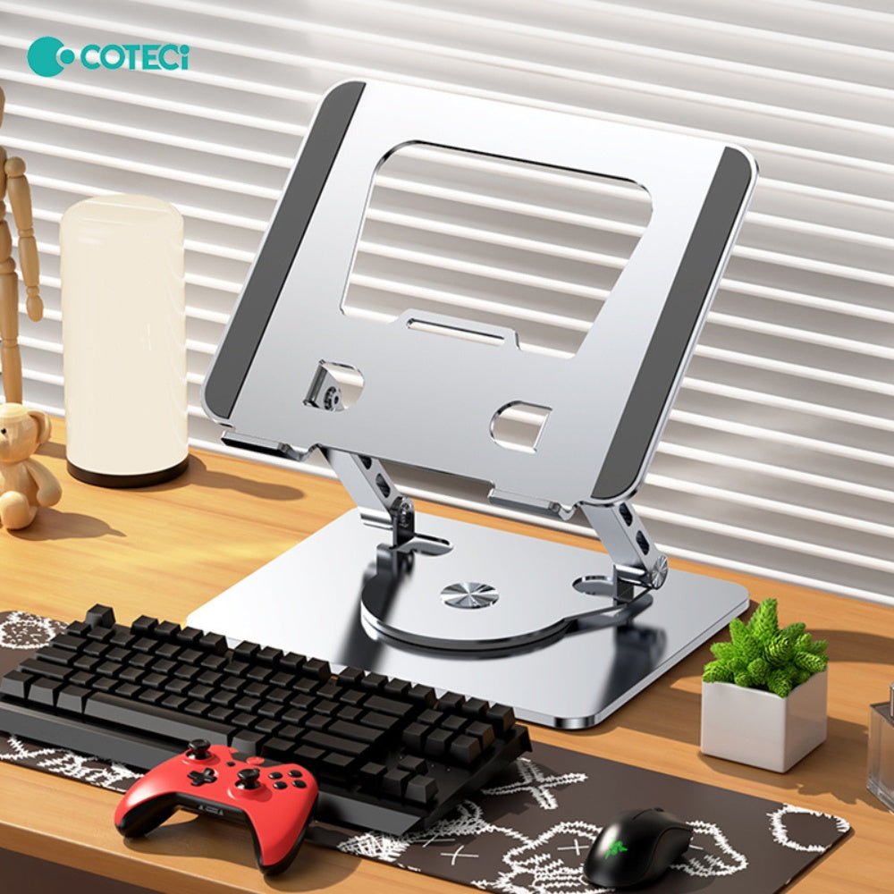 Coteci - Coteci Laptop Folding Rotating Stand BS - 007 - Cle Market