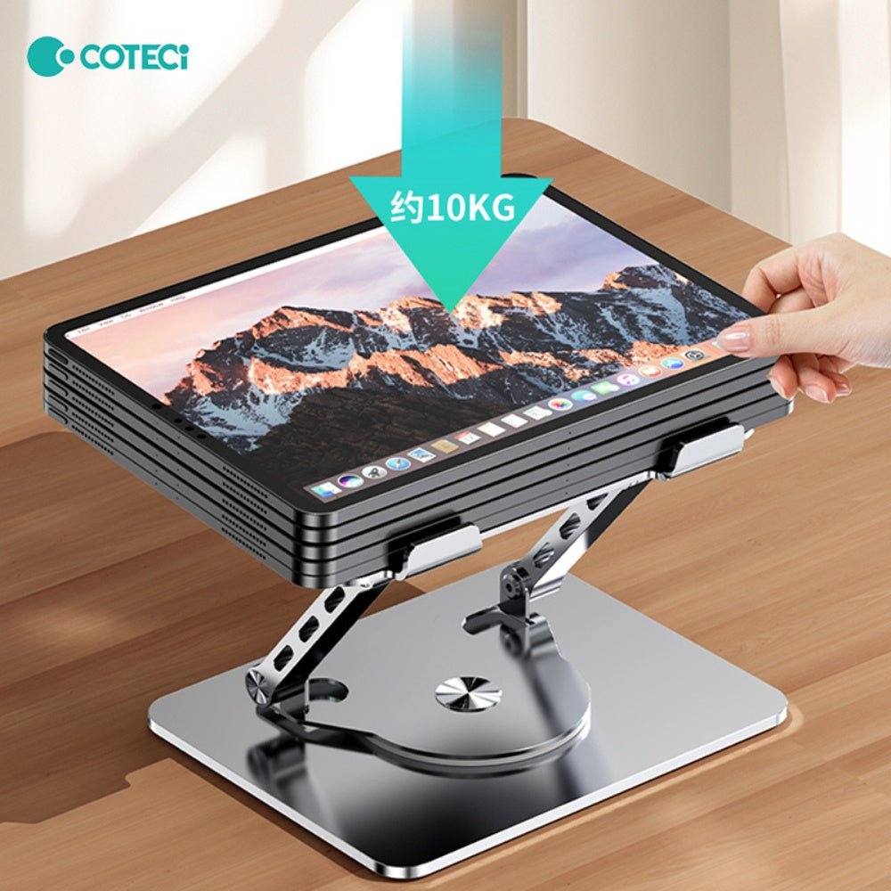 Coteci - Coteci Laptop Folding Rotating Stand BS - 007 - Cle Market