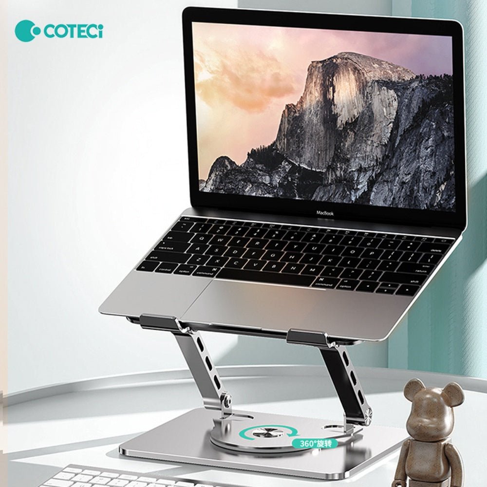 Coteci - Coteci Laptop Folding Rotating Stand BS - 007 - Cle Market