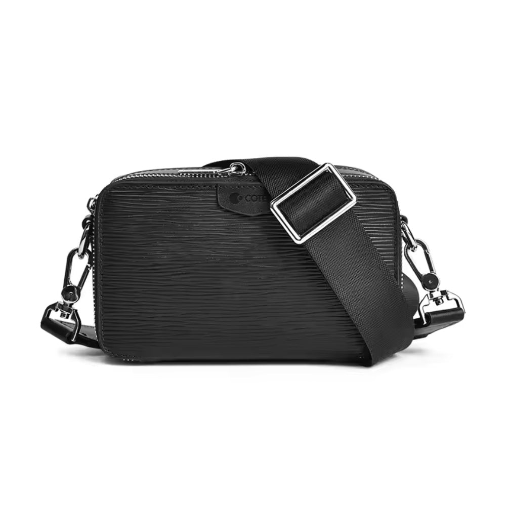 Coteci - Coteci Luxury Genuine Leather Square Satchel Bag - Cle Market