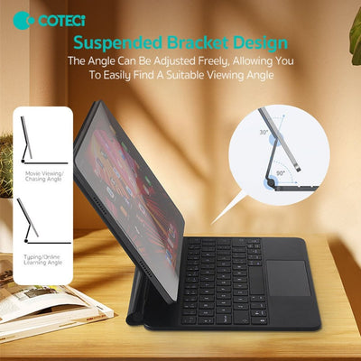 Coteci - Coteci Magic Keyboard for Apple iPad Pro 11 M4 - Cle Market