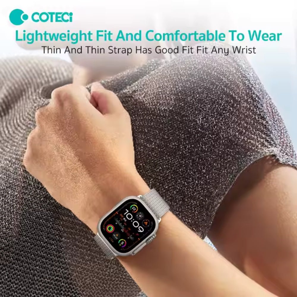 Coteci - Coteci Milanese Band for Apple Watch 42 44 45 46 49mm - Cle Market