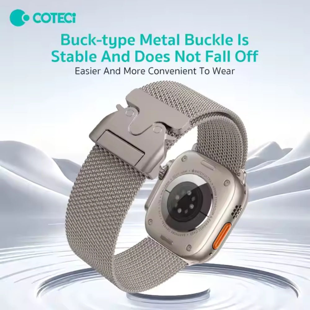 Coteci - Coteci Milanese Band for Apple Watch 42 44 45 46 49mm - Cle Market
