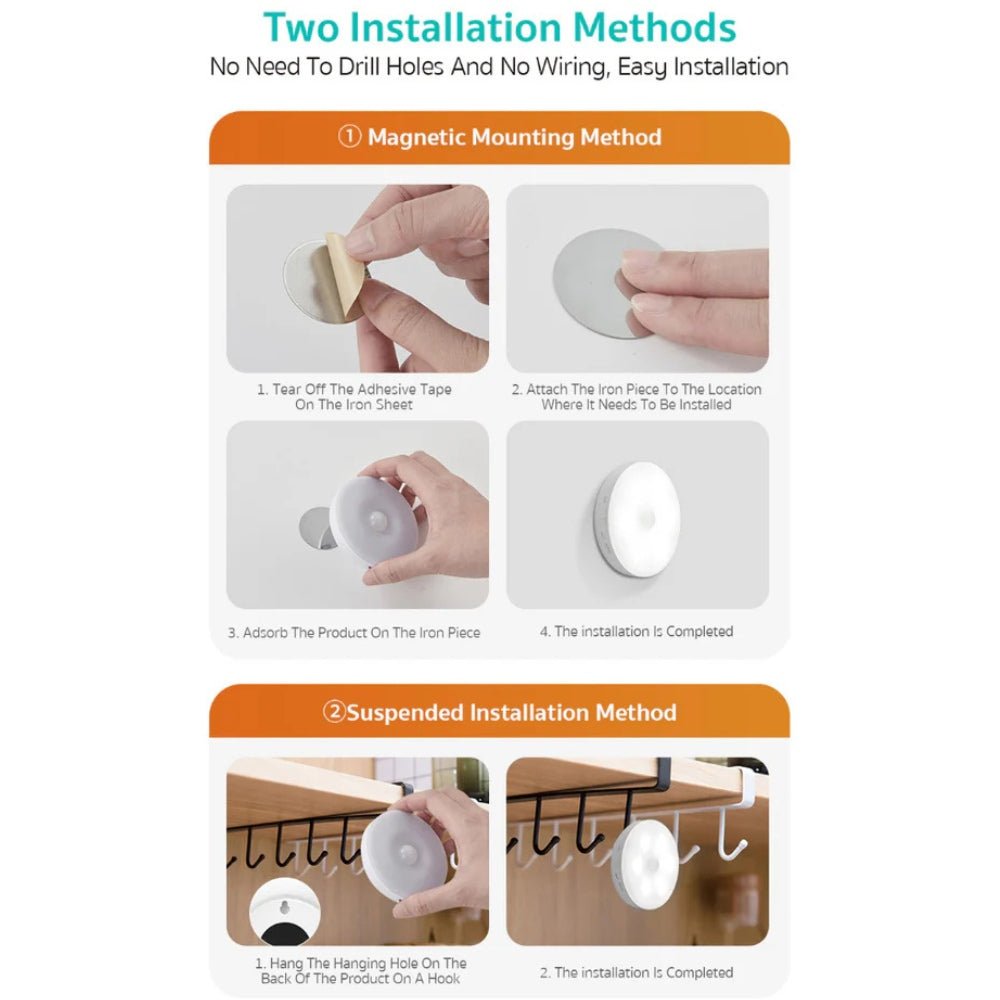 Coteci - Coteci Motion Sensor LED Night Light - Cle Market