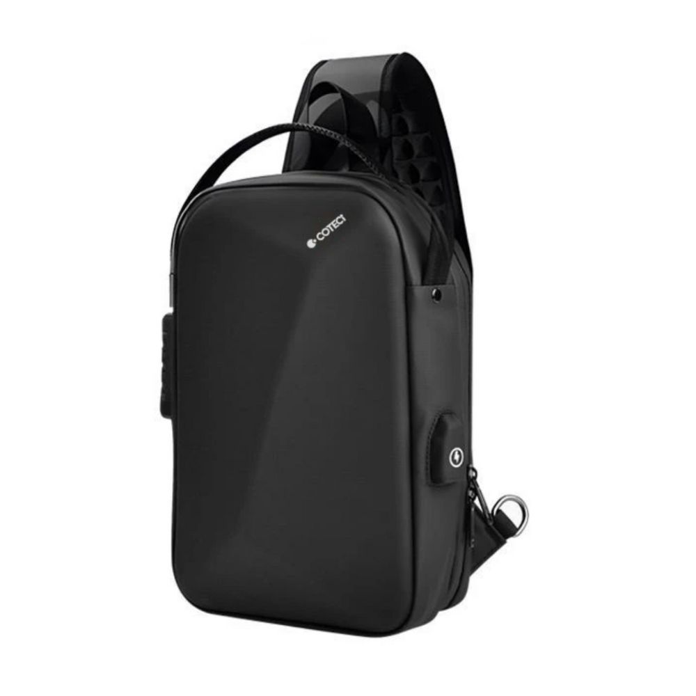 Coteci - Coteci Shaped Shoulder Bag with Lock Space Series - Cle Market