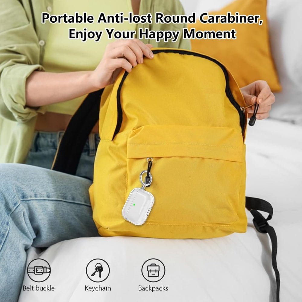 Coteci - Coteci Silicone Transparent Case for Apple AirPods Pro 3 - Cle Market