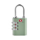 Coteci - Coteci Zinc Alloy TSA Lock 3 Digit Combination Code Lock - Cle Market