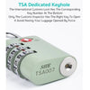 Coteci - Coteci Zinc Alloy TSA Lock 3 Digit Combination Code Lock - Cle Market