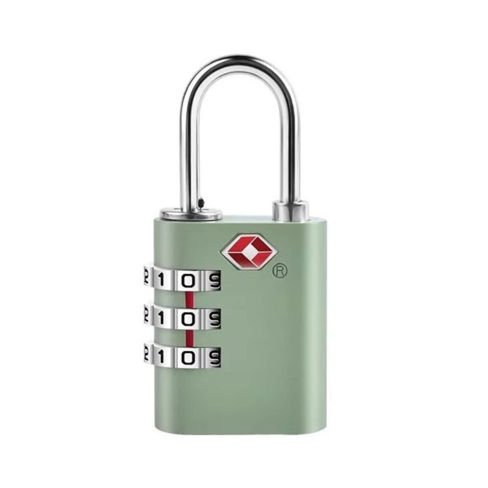 Coteci - Coteci Zinc Alloy TSA Lock 3 Digit Combination Code Lock - Cle Market