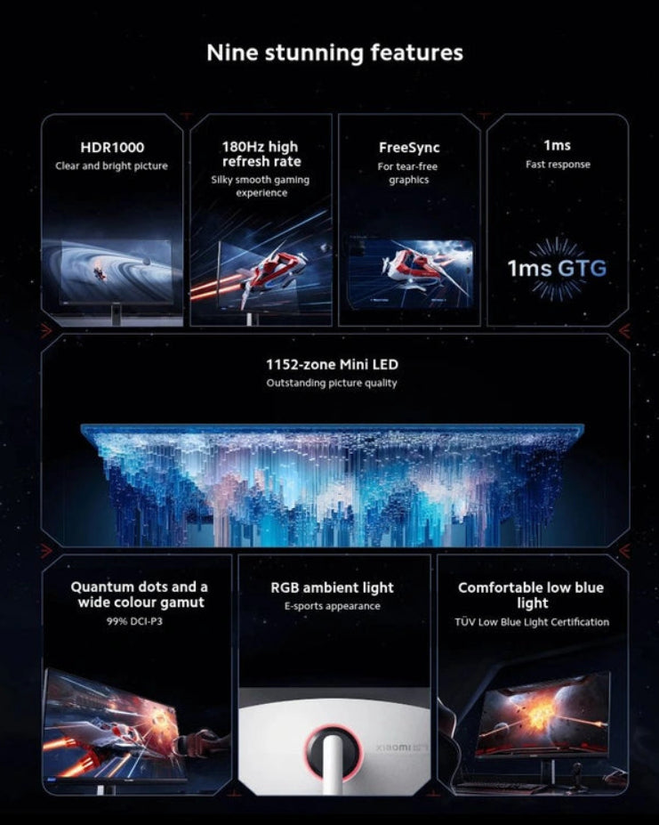 Xiaomi Mini LED Gaming Monitor G Pro 27i