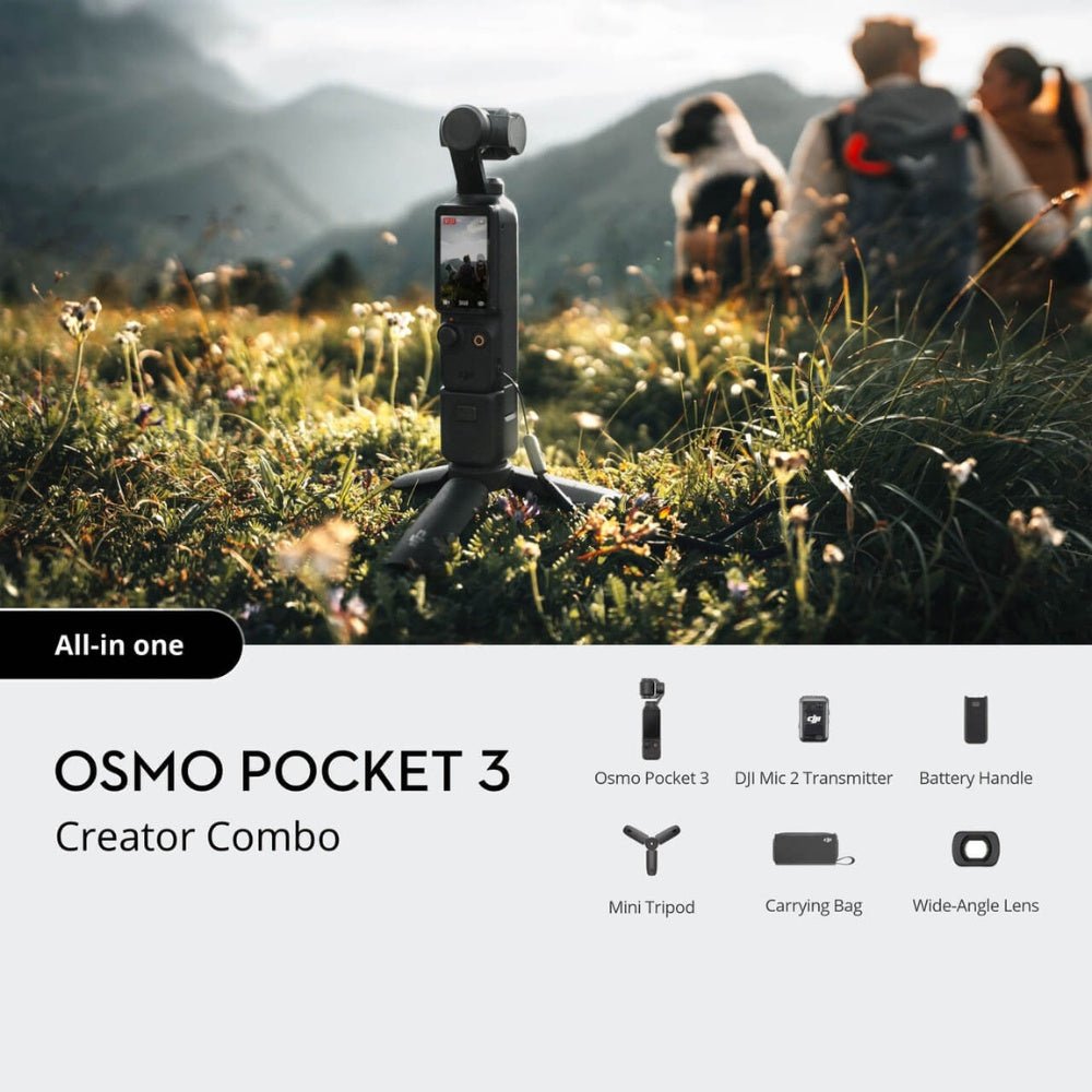 DJI - DJI Osmo Pocket 3 Creator Combo - Cle Market
