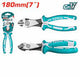 Total THT27716S 180mm Diagonal Cutting Pliers - product view