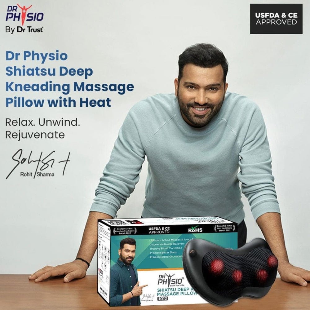 Dr Physio - Dr Physio USA Shiatsu Cushion Full Body Neck Massager Machine 1012 - Cle Market