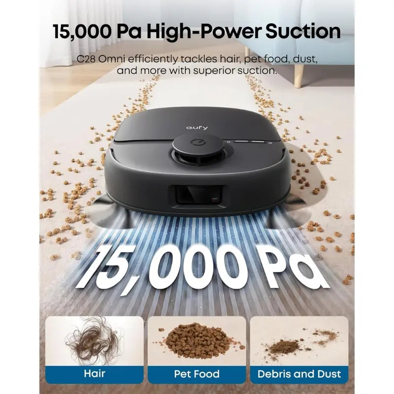 eufy Robot Vacuum Omni C28 15,000Pa