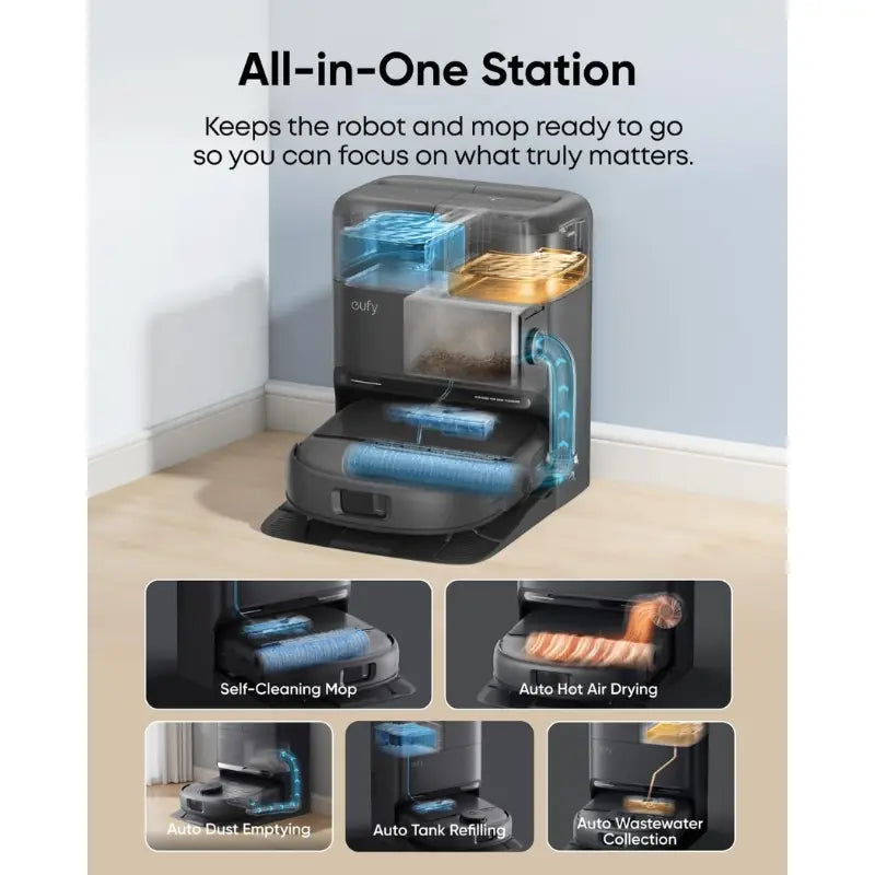 eufy Robot Vacuum Omni C28 15,000Pa