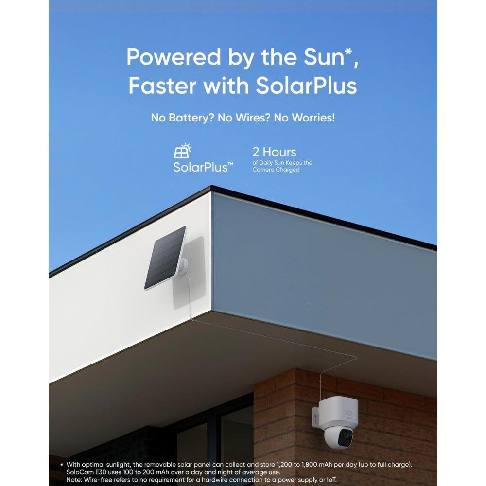 eufy Security SoloCam Outdoor Camera E30 - Cle Market