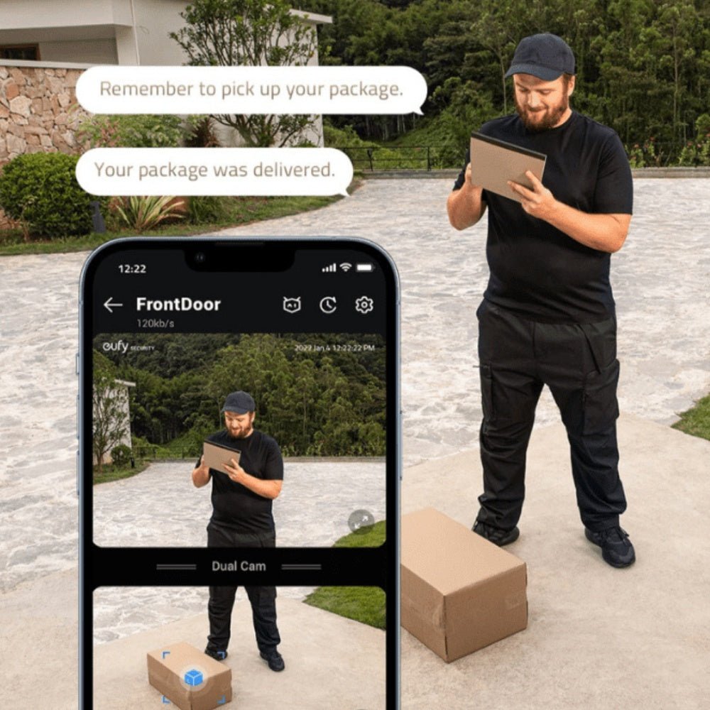 eufy - eufy Video Doorbell 2K Dual Camera - Cle Market