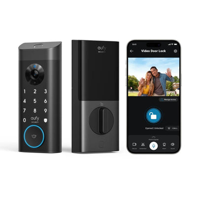 eufy - eufy Video Smart Wifi Door Lock Doorbell Camera E330 - Cle Market