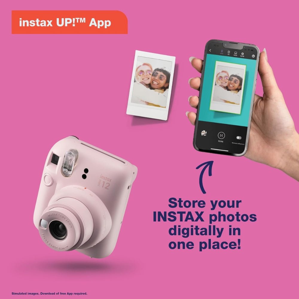 Fujifilm - Fujifilm Instax Mini 12 Instant Camera - Cle Market