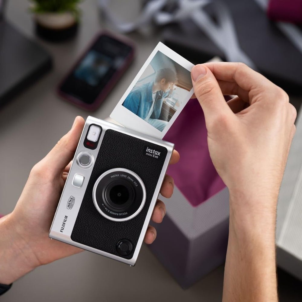 Fujifilm - Fujifilm Instax Mini EVO Hybrid Instant Camera - Cle Market