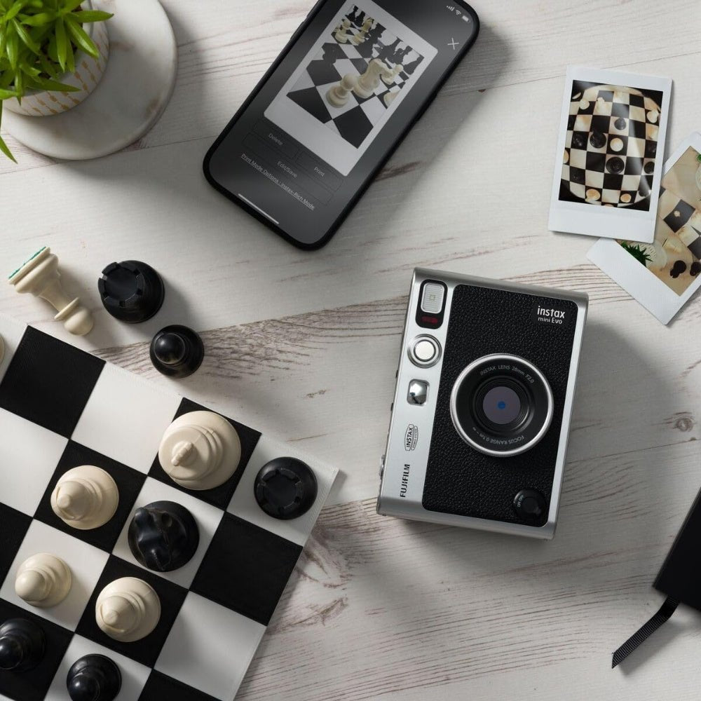 Fujifilm - Fujifilm Instax Mini EVO Hybrid Instant Camera - Cle Market