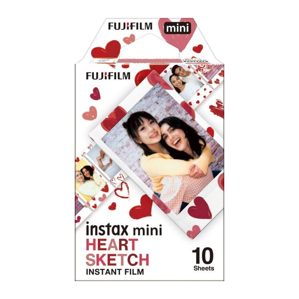 Fujifilm instax mini Hearts Instant Film – 10 Sheets