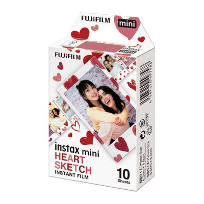 Fujifilm instax mini Hearts Instant Film – 10 Sheets