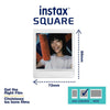 Fujifilm - Fujifilm Instax Square Film (10 Sheets) - Cle Market