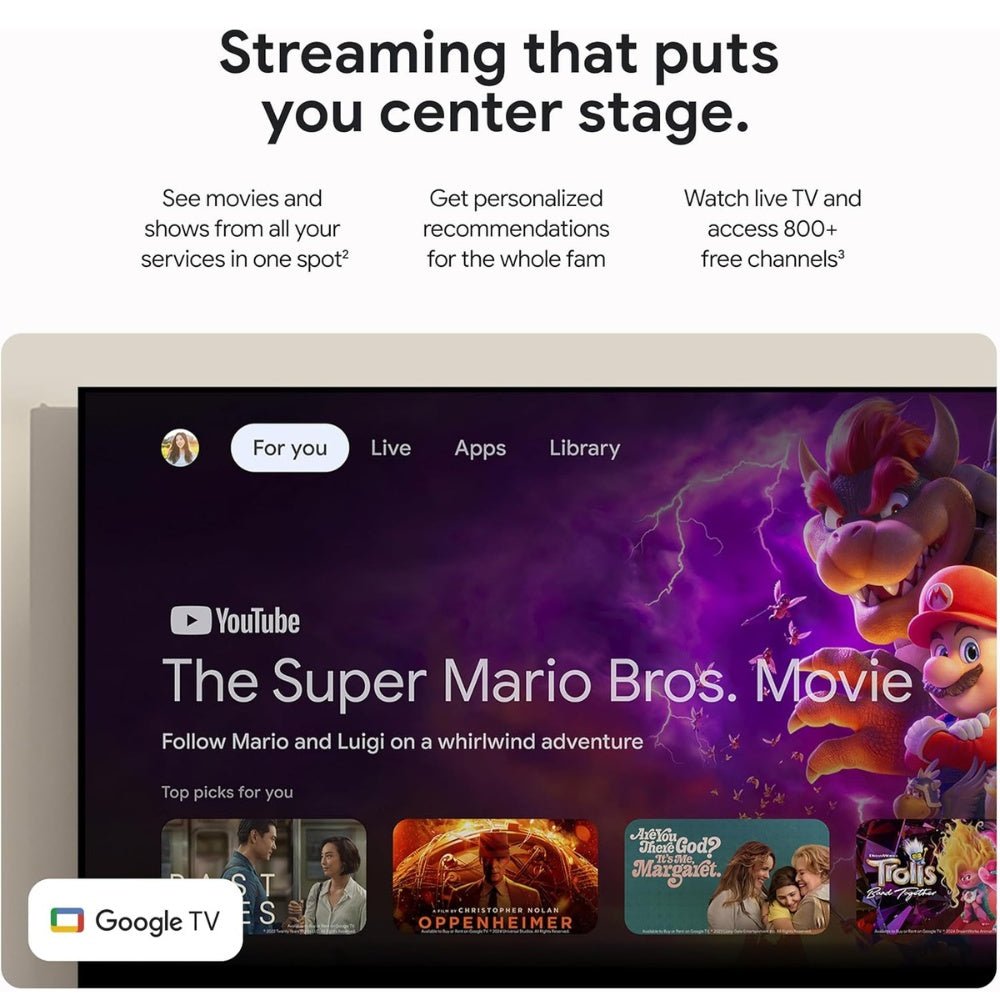 Google - Google TV Streamer 4K - Cle Market