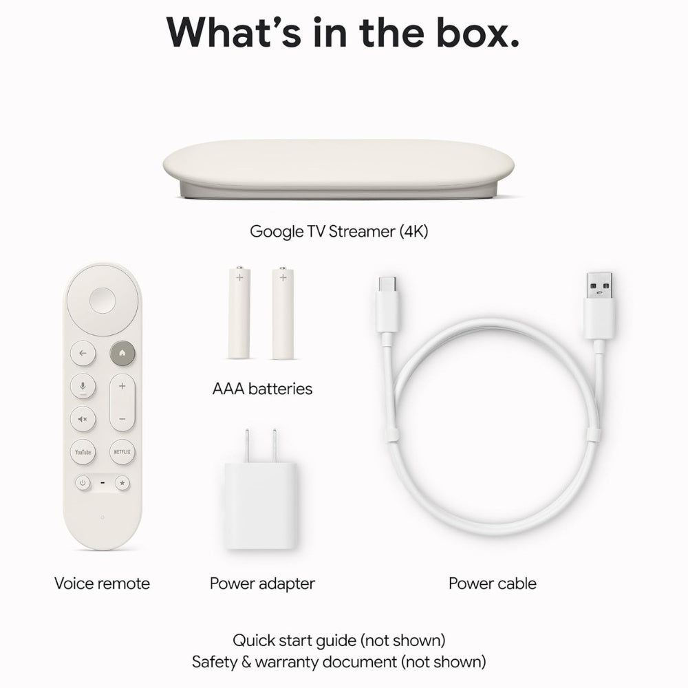 Google - Google TV Streamer 4K - Cle Market