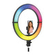 Green Lion 18-inch Foldable Ring Light – Black