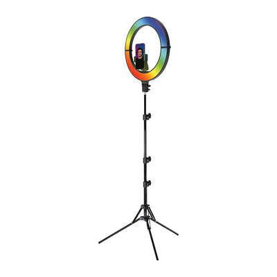 Green Lion 18-inch Foldable Ring Light – Black