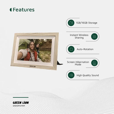 Green Lion - Green Lion Digital Picture Frame - Cle Market