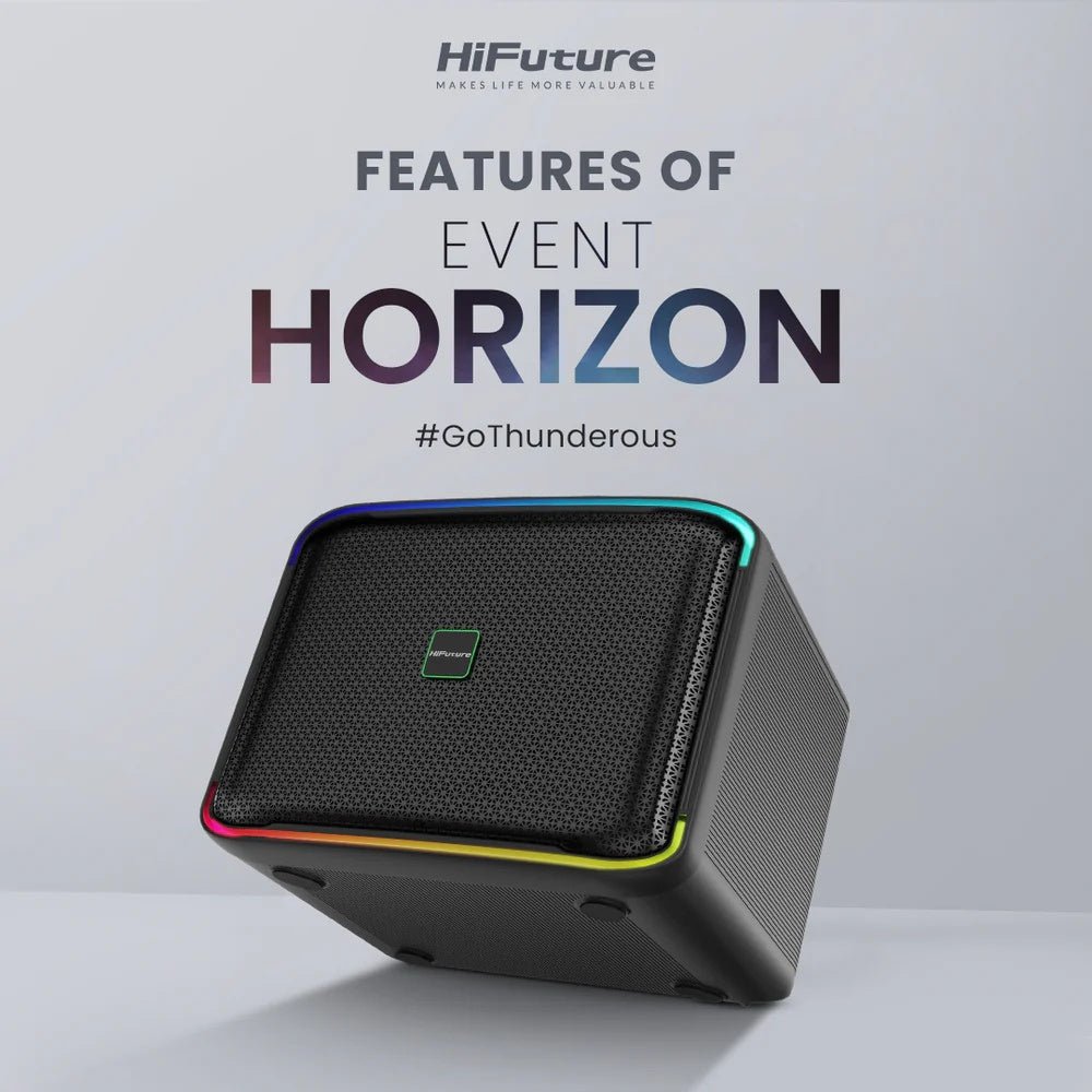 HiFuture - HiFuture EVENT Horizon - Portable Speaker - Cle Market